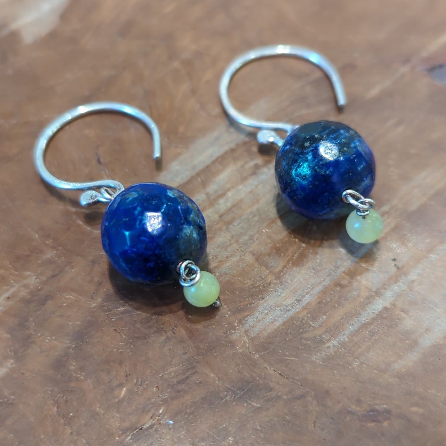 Katherine Bree - Lapis Earrings