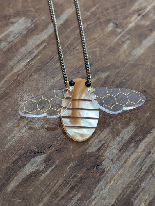 Tatty Devine - Honey Bee Necklace