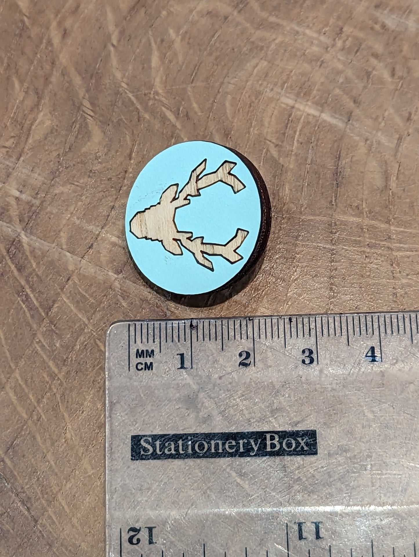 Lucy Alice - Wooden Stag Brooch