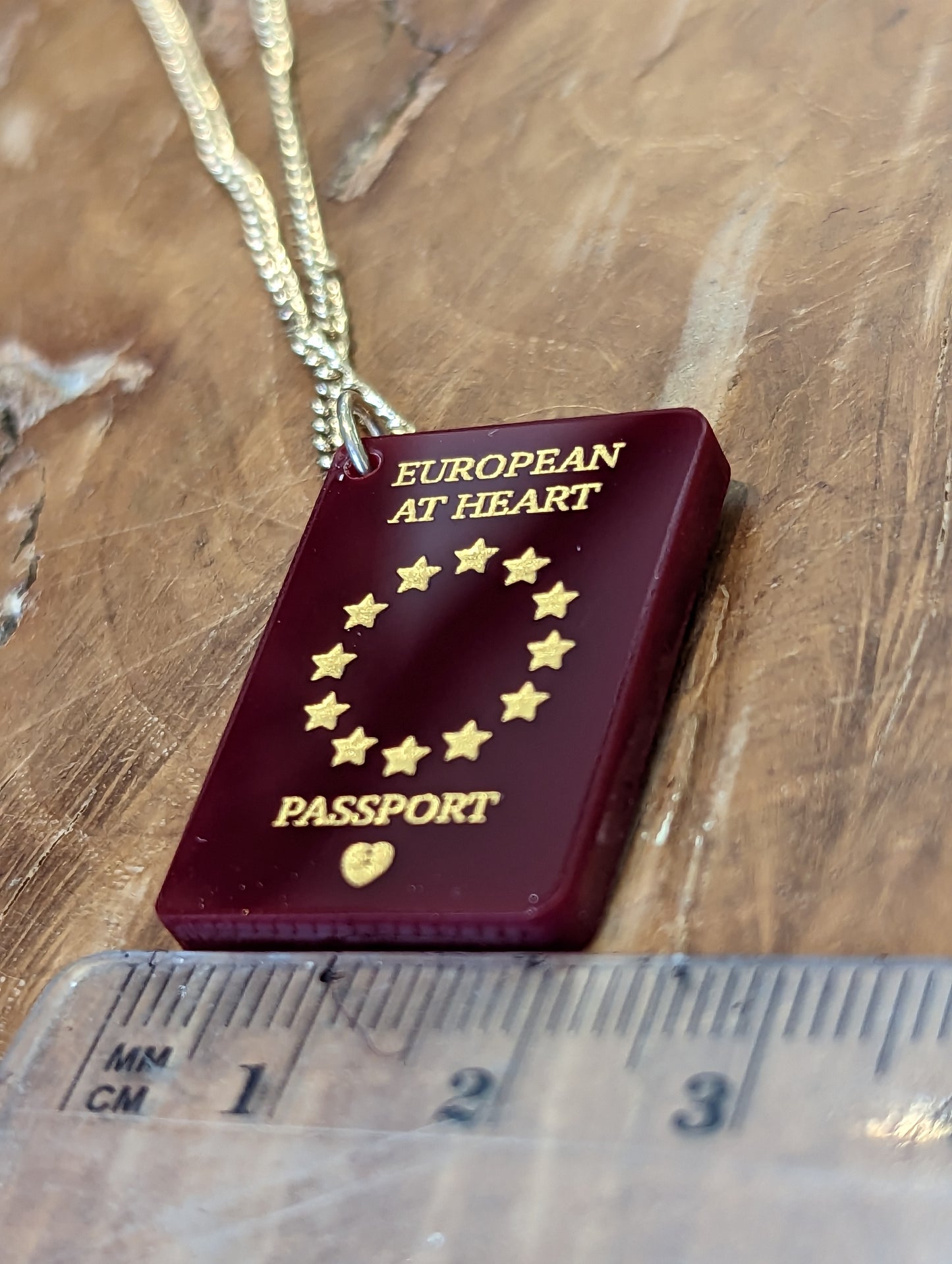 Tatty Devine - Laser cut European Passport