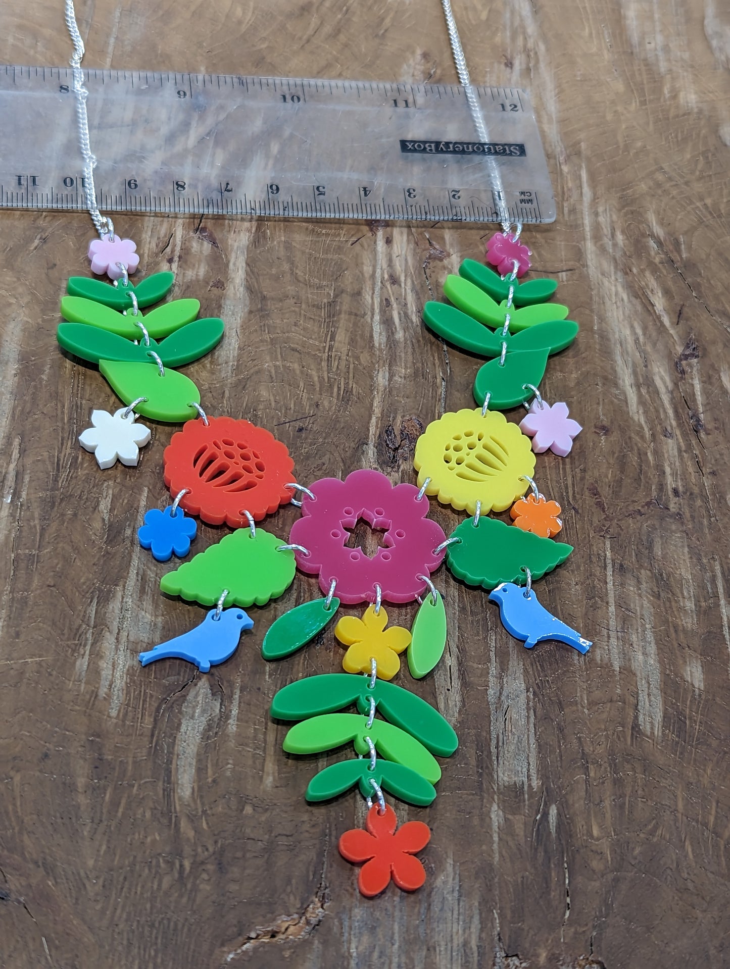 Tatty Devine - Mexican Embroidery Necklace.